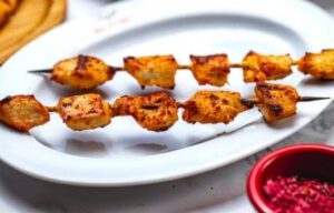 Grilled Paneer in Tandoori Style